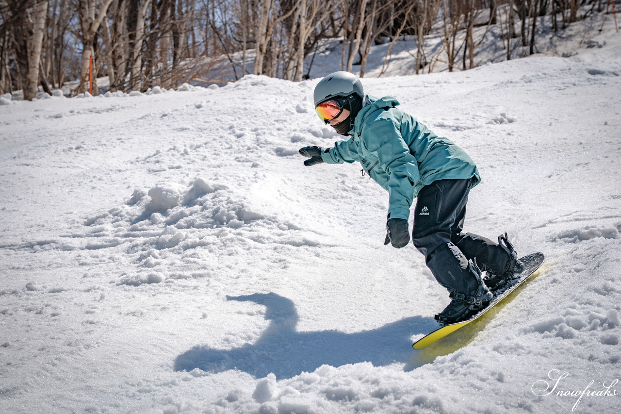キロロリゾート｜ポカポカ陽気で絶好の春スキー日和♪こんな日は、みんなで思いっきり春雪を満喫しましょう！